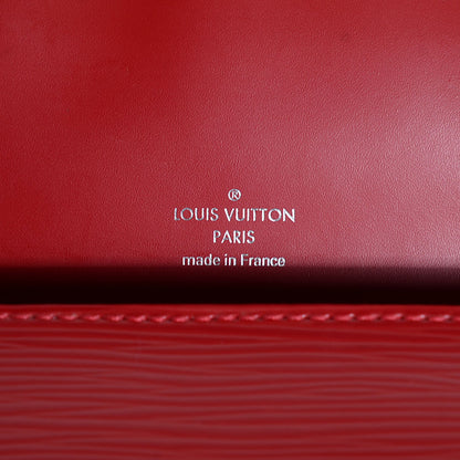 Louis Vuitton Epi Sevigne Clutch Carmine 6 of 7