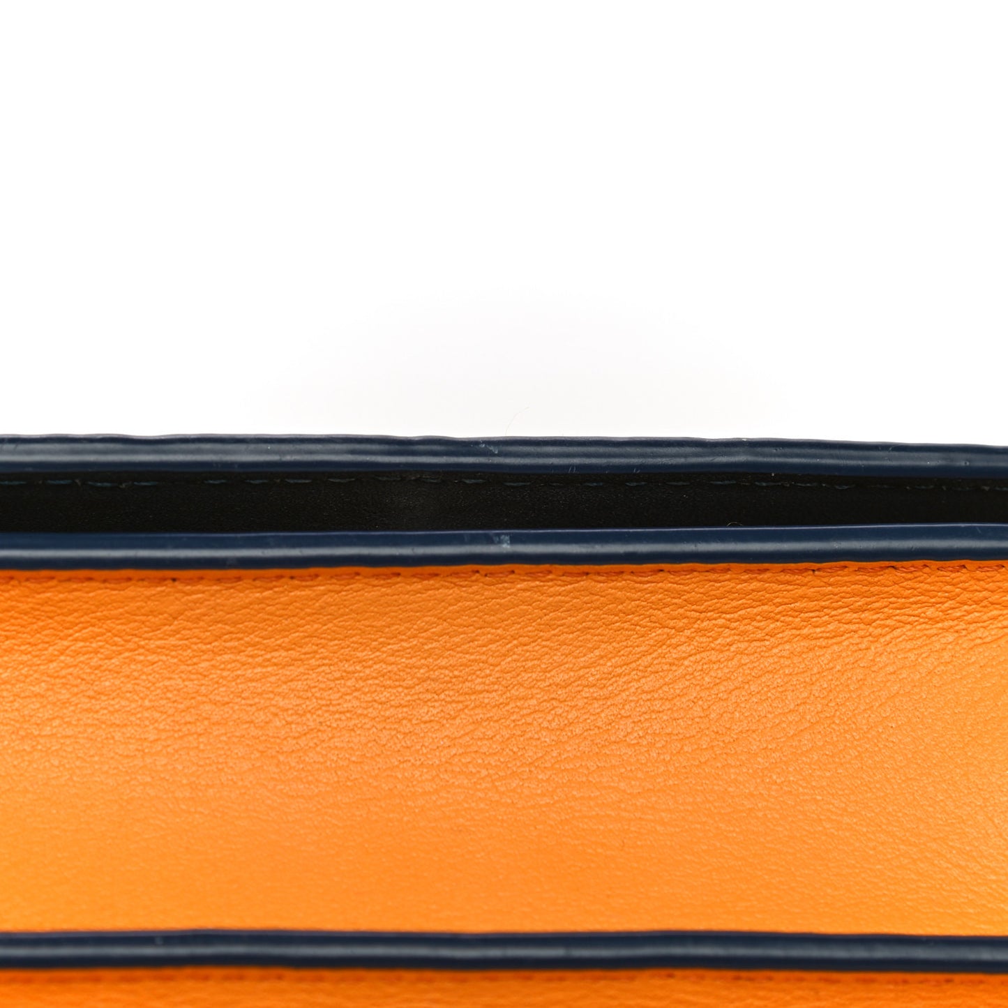 Lambskin Diamond Disco Mini Flap Crossbody Bag Orange