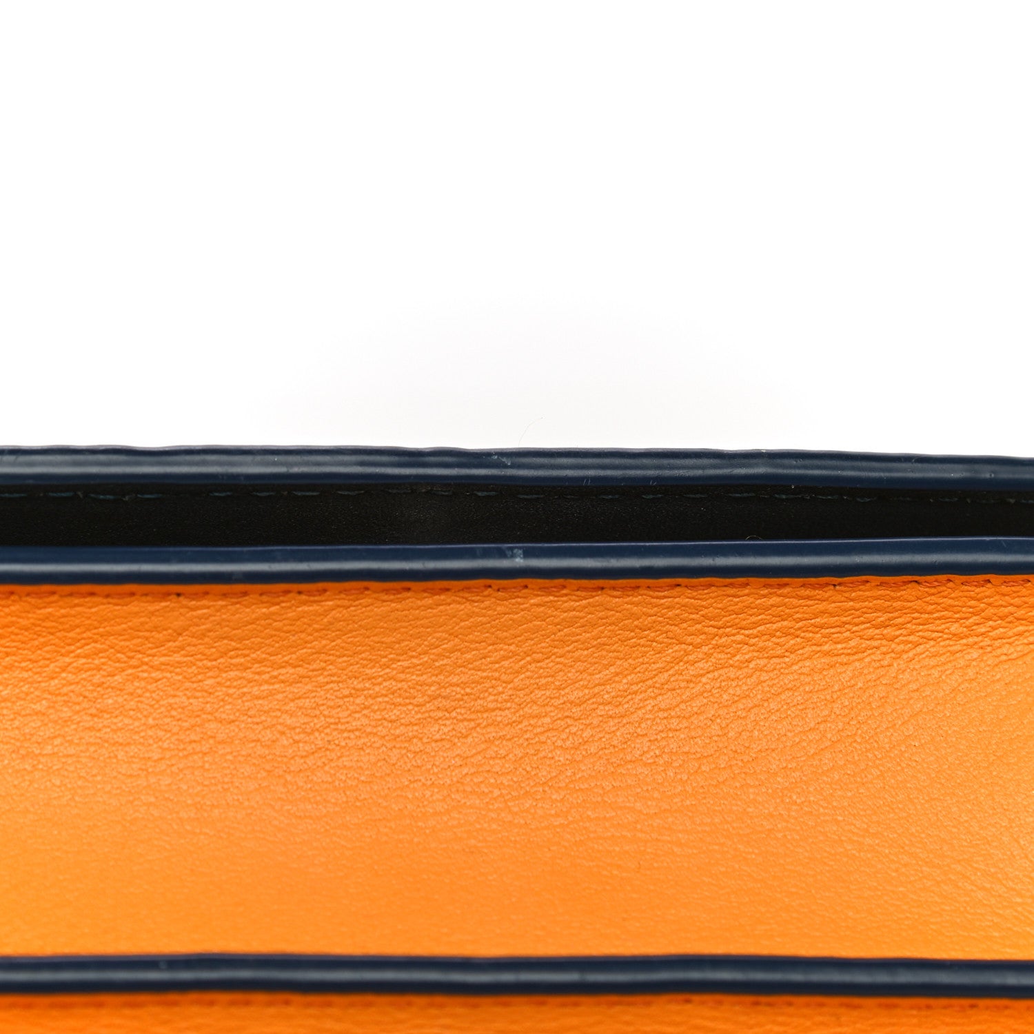 MCM Lambskin Diamond Disco Mini Flap Crossbody Bag Orange 17 of 18