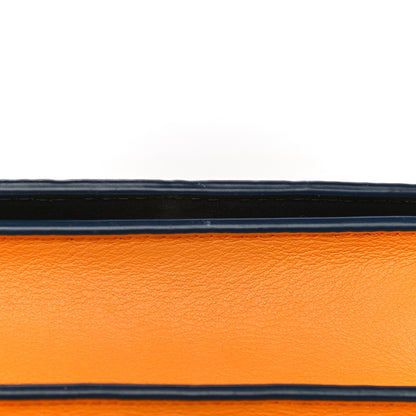 MCM Lambskin Diamond Disco Mini Flap Crossbody Bag Orange 17 of 18