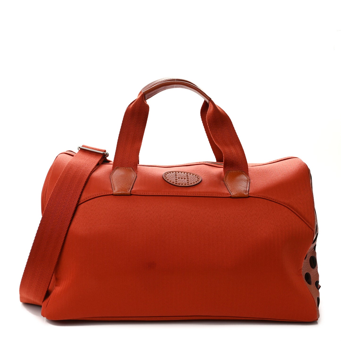 Buffle Toile Sac A Chien TouTou Brique Potiron