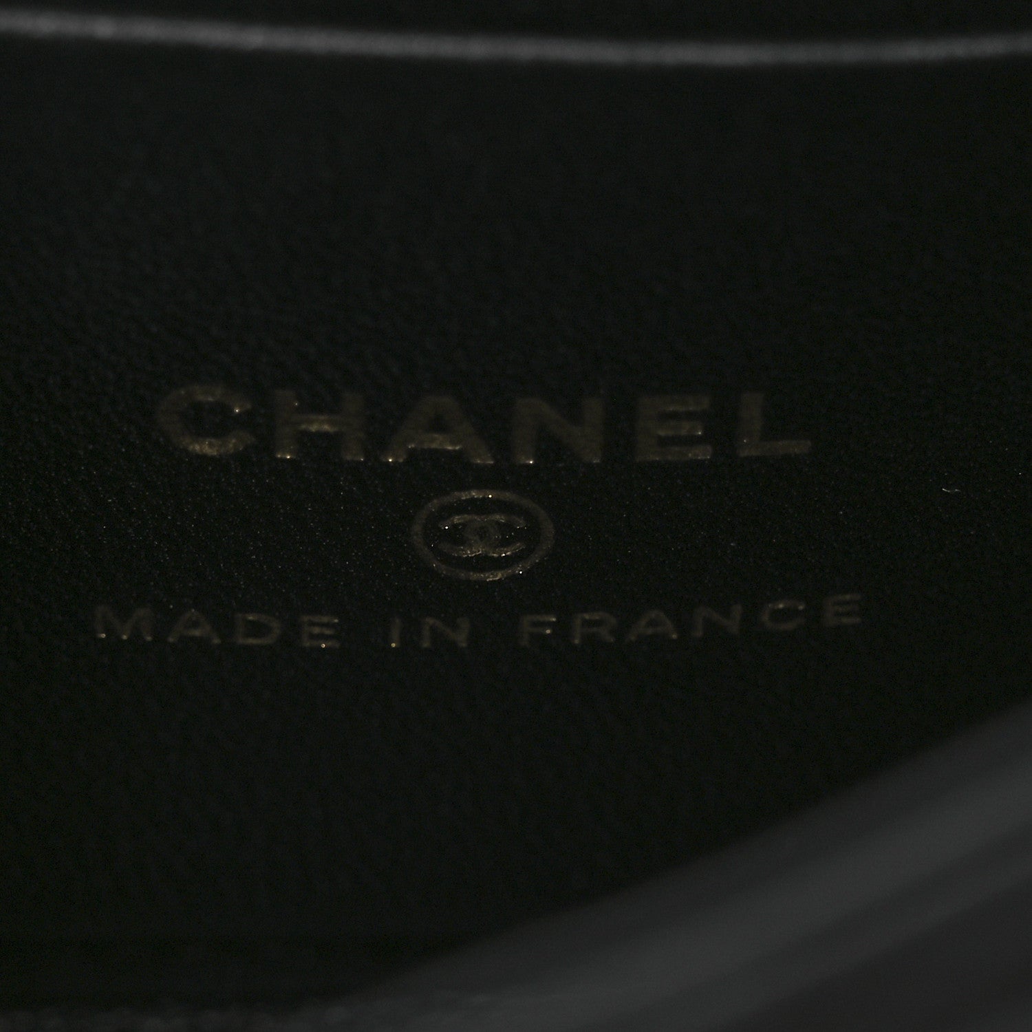 Chanel Lambskin Quilted Top Handle Flap Clutch With Chain Black 7 of 11