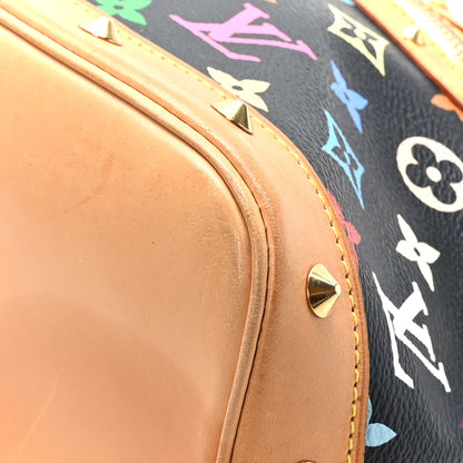 Louis Vuitton Monogram Multicolor Alma Black 9 of 12