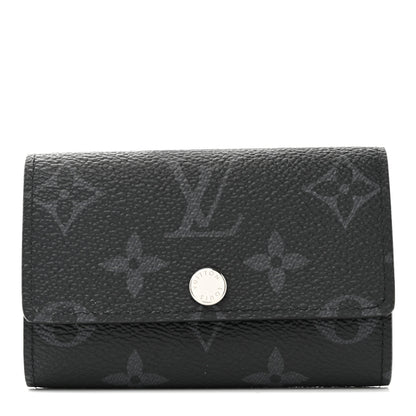 Louis Vuitton Monogram Eclipse Multicles 6 Key Holder 1 of 6