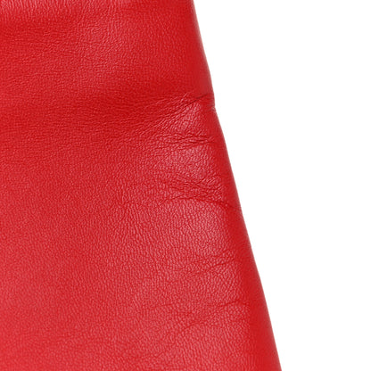 Celine Lambskin Small Trio Crossbody Bag Red 11 of 12