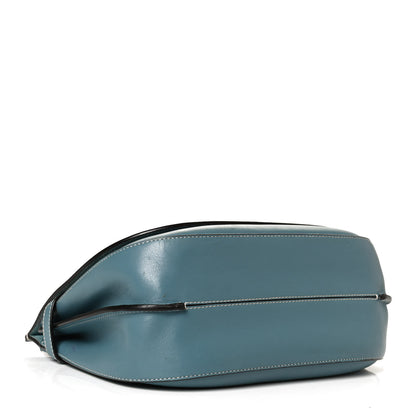 Mulberry Silky Calfskin Amberley Satchel Blue 4 of 14