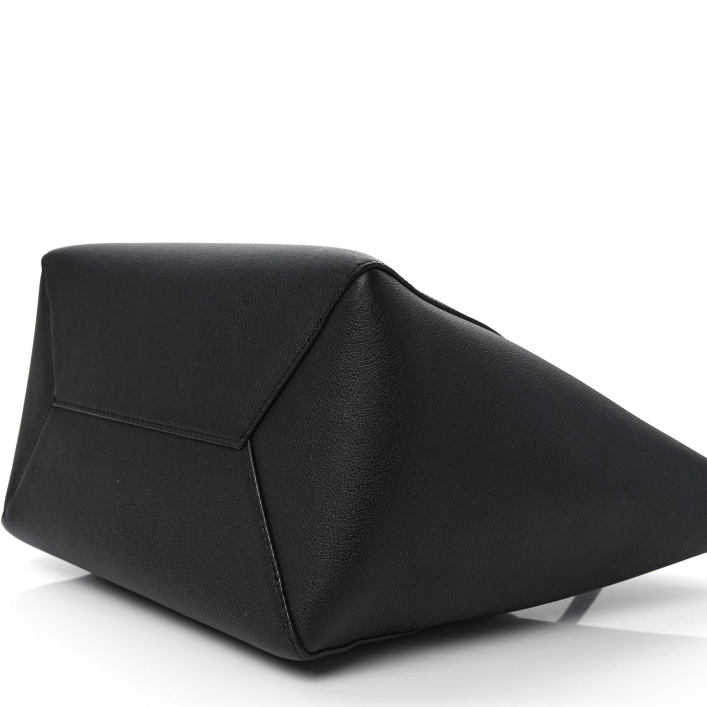 Calfskin Lockme Cabas Black