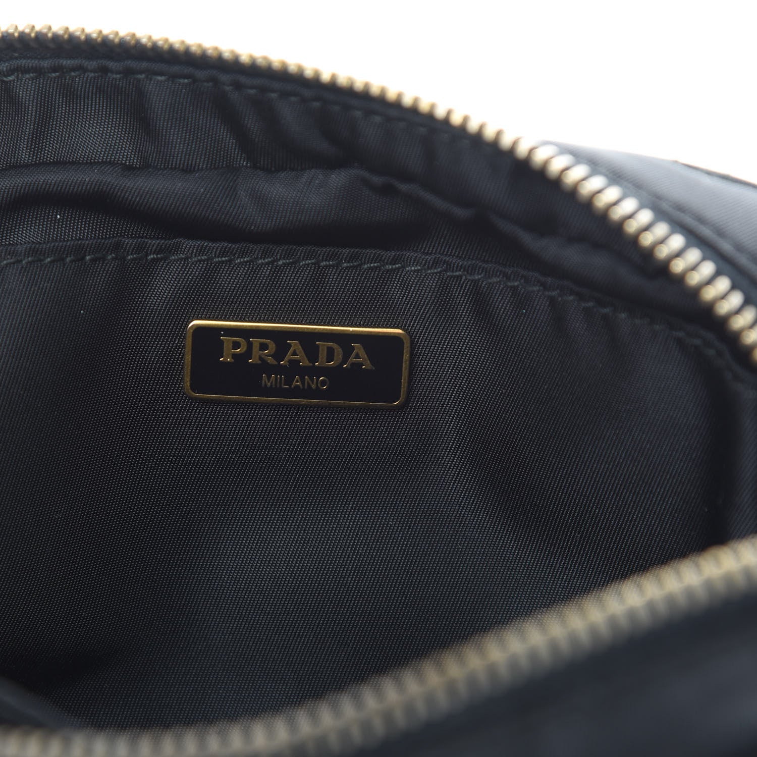 Prada Tessuto Nylon Mini Camera Crossbody Bag Black 6 of 10