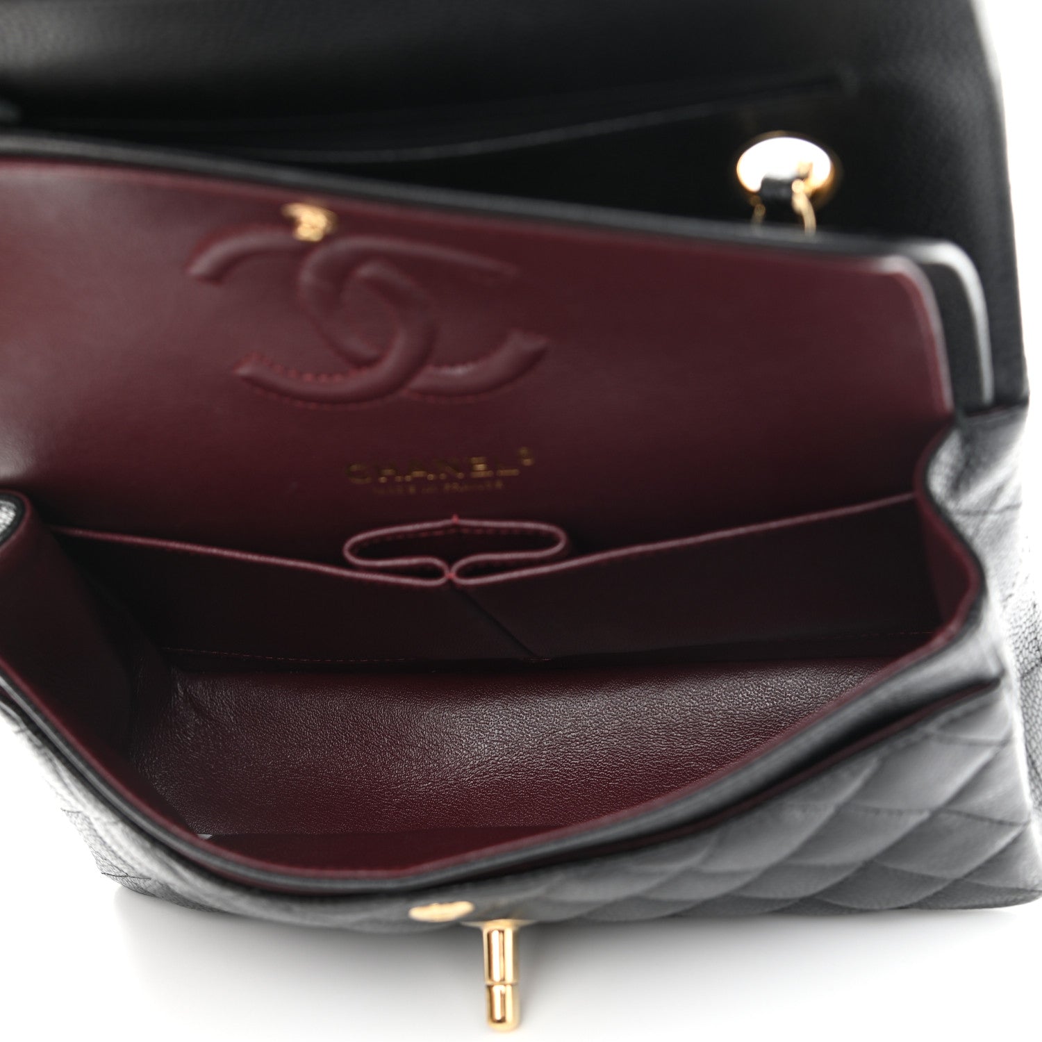 Chanel Caviar Quilted Small Double Flap Black 5 of 12