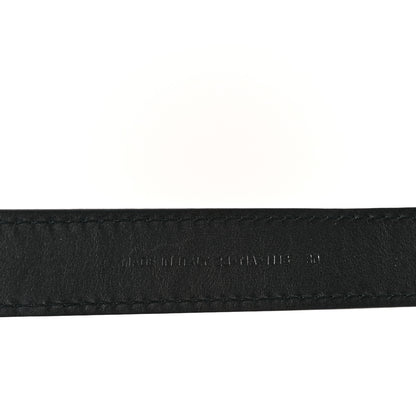 Christian Dior Calfskin D Fence Belt 75 30 Black 4 of 5