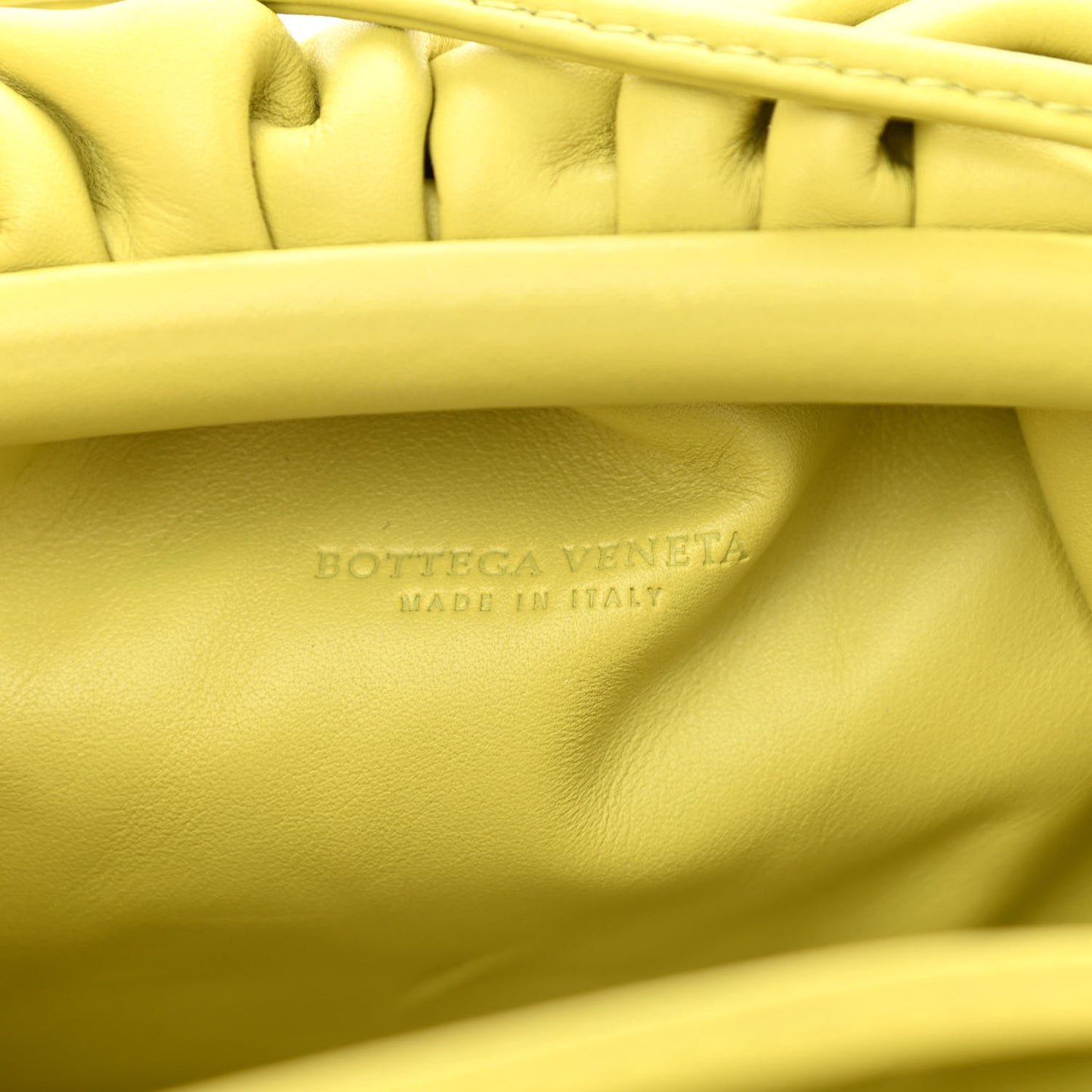 Butter Calfskin The Mini Pouch Kiwi