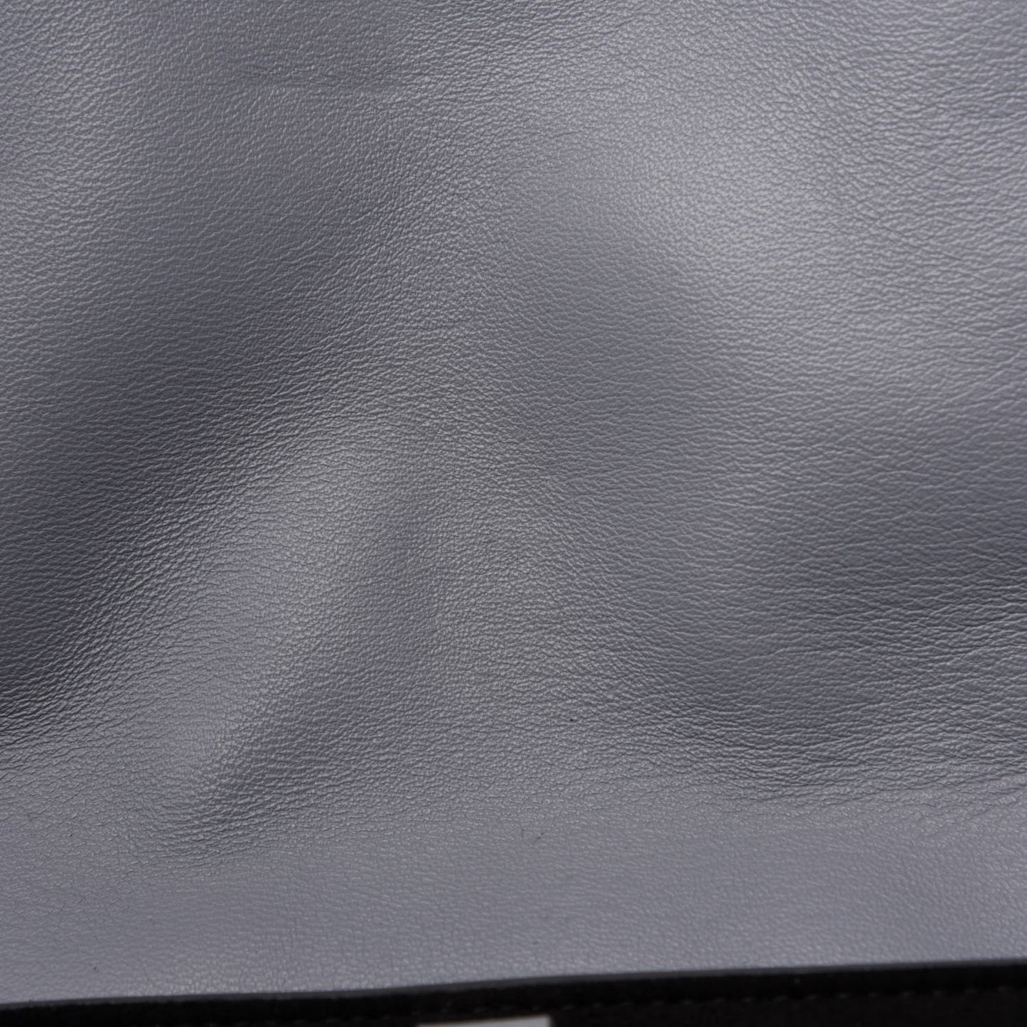 Lambskin Medium Shark Lock Satchel Grey