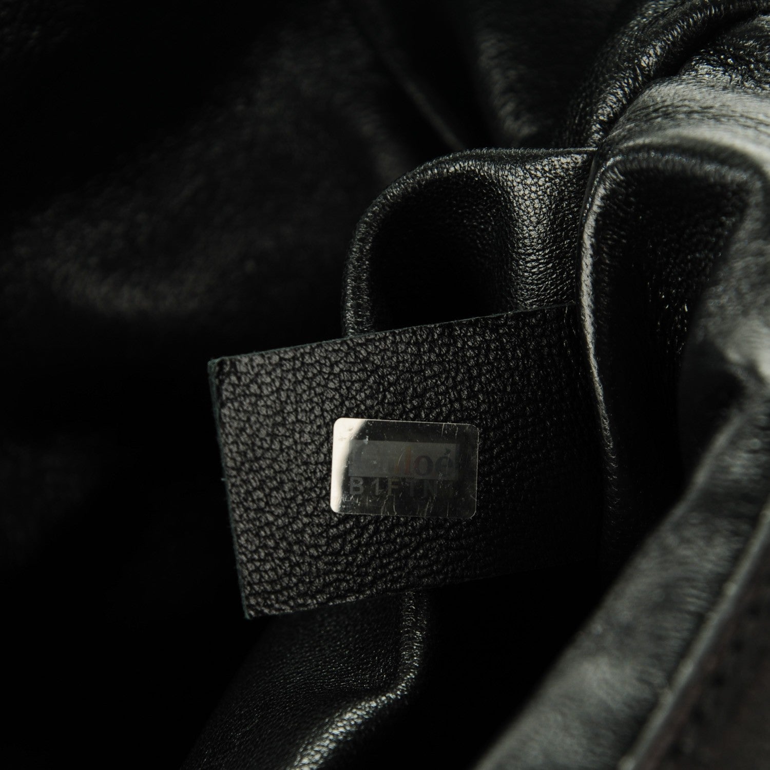 Chloe Sheepskin Mini Elsie Shoulder Bag Black 7 of 7