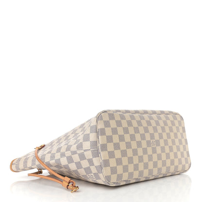 Louis Vuitton Damier Azur Neverfull MM 4 of 10