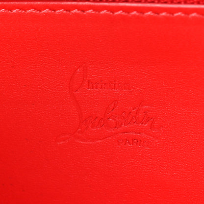 Christian Louboutin Calfskin Panettone Spiked Zip Around Wallet Ivory 7 of 9