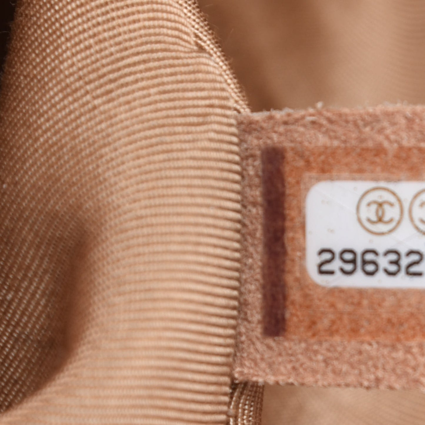 Shiny Aged Calfskin Quilted Mini Hold The Line Flap Beige