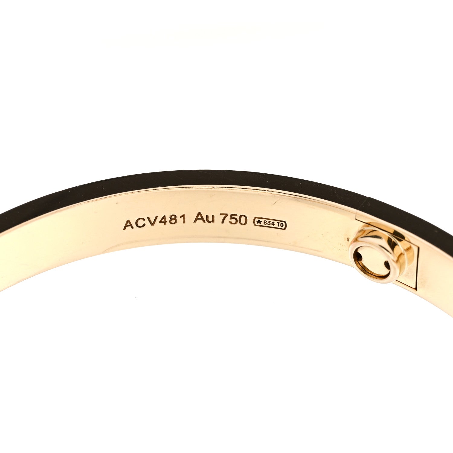 Cartier 18K Yellow Gold LOVE Bracelet 19 4 of 8