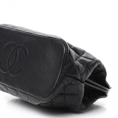 Chanel Caviar Quilted Frame Shoulder Bag Black 7 of 11