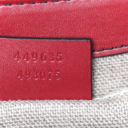 Gucci Microguccissima Medium Emily Chain Shoulder Bag Red 7 of 9