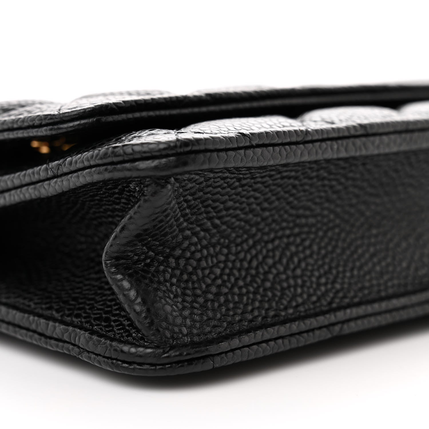 Chanel Caviar Quilted Wallet on Chain WOC Black 11 of 13