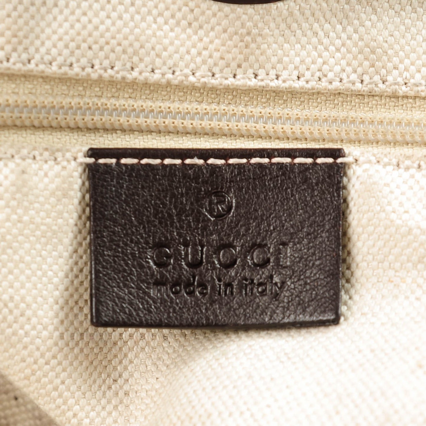 Guccissima Signature Large Sukey Tote Chocolate