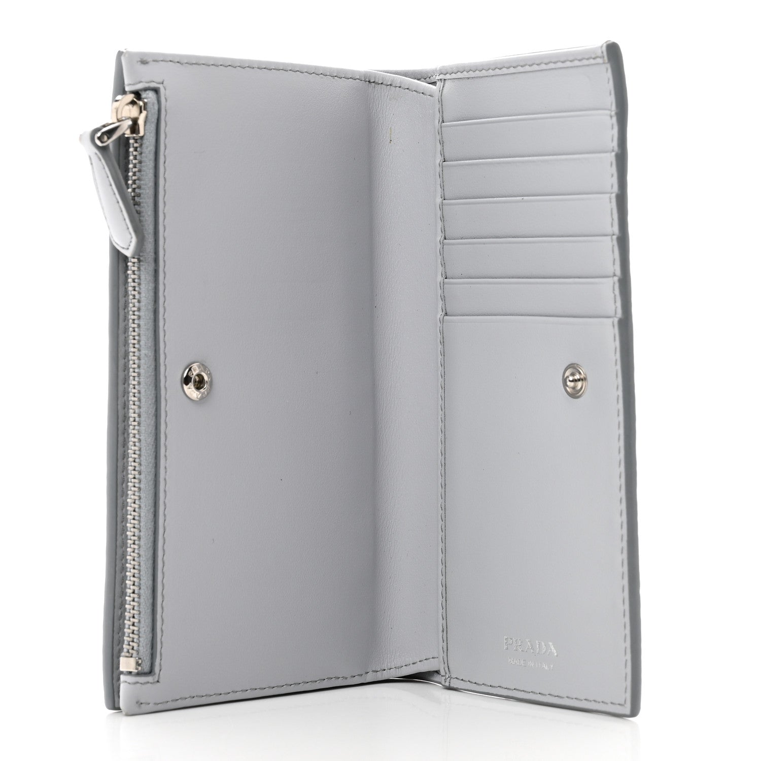 Prada Vitello Daino Wallet Fiordaliso 6 of 9