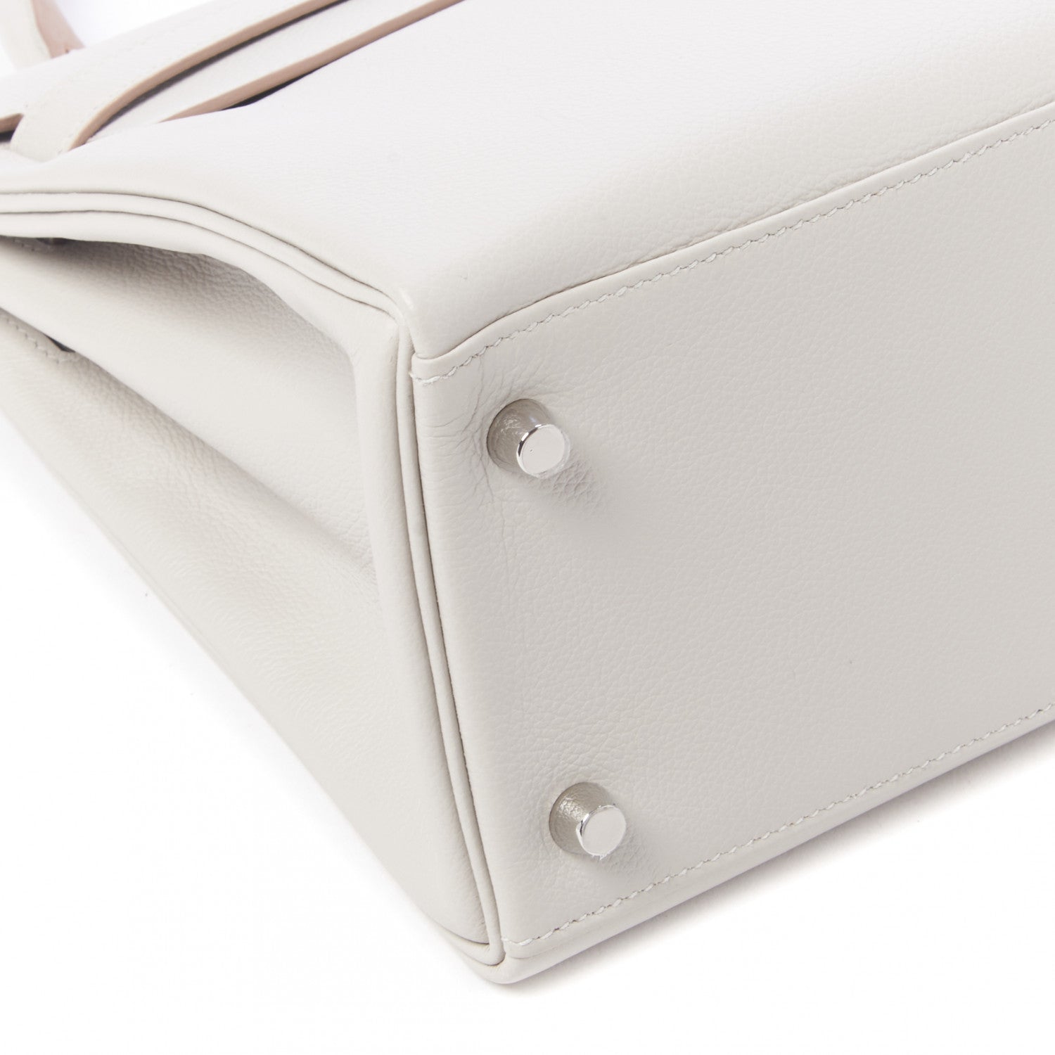 Hermes Evercolor Kelly Retourne 28 Gris Perle 10 of 36