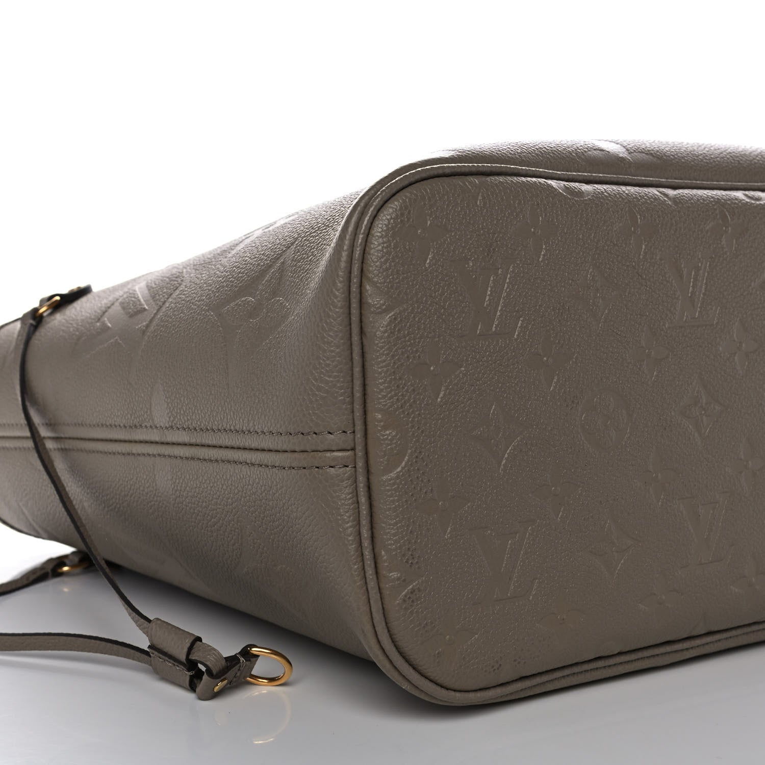 Louis Vuitton Empreinte Monogram Giant Neverfull MM Tourterelle 9 of 12