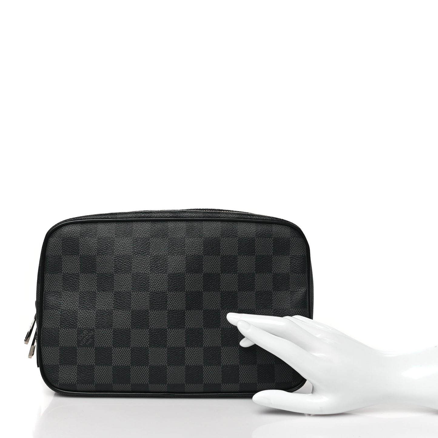 Damier Graphite Toilet Pouch GM