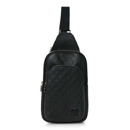 Louis Vuitton Damier Infini Avenue Sling Bag NM Onyx 1 of 9
