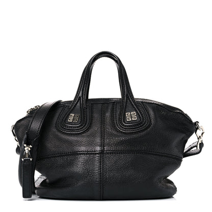 Givenchy Sugar Goatskin Micro Nightingale Black 1 of 9