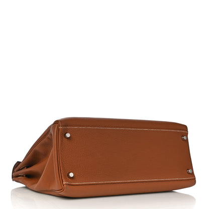 Hermes Togo Kelly Retourne 35 Gold 4 of 18