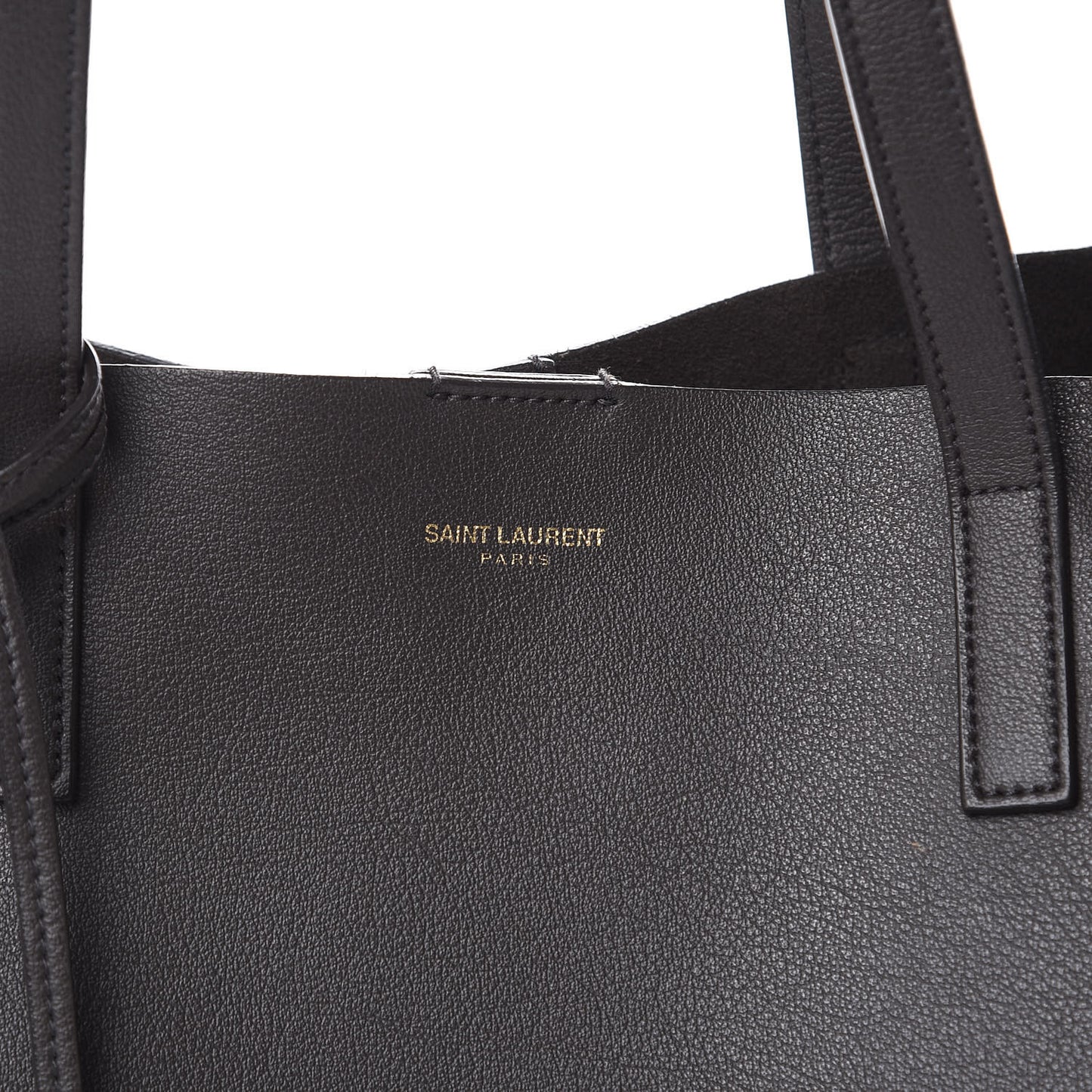 Calfskin Large Shopping Tote Asphalt