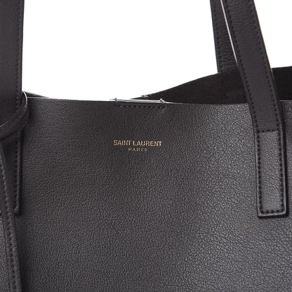 Saint Laurent Calfskin Large Shopping Tote Asphalt 11 of 11