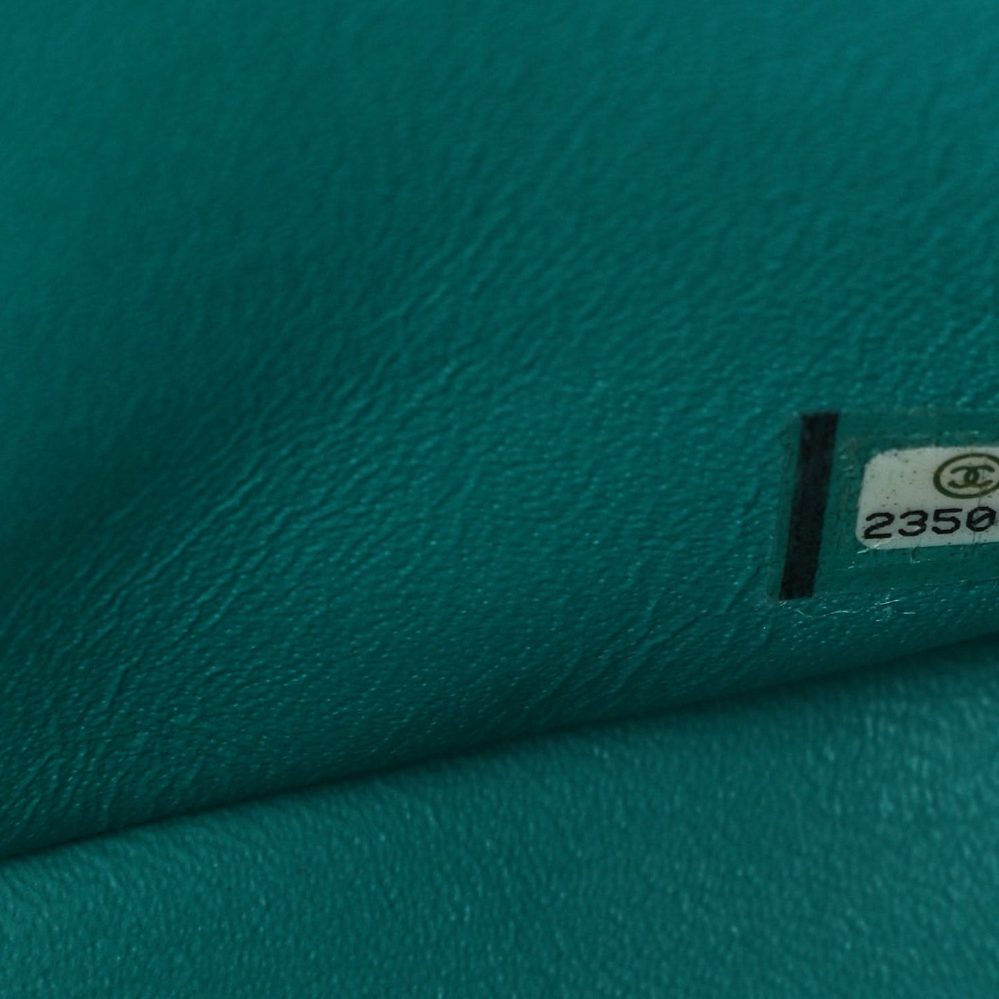 Caviar Quilted Jumbo Double Flap Turquoise