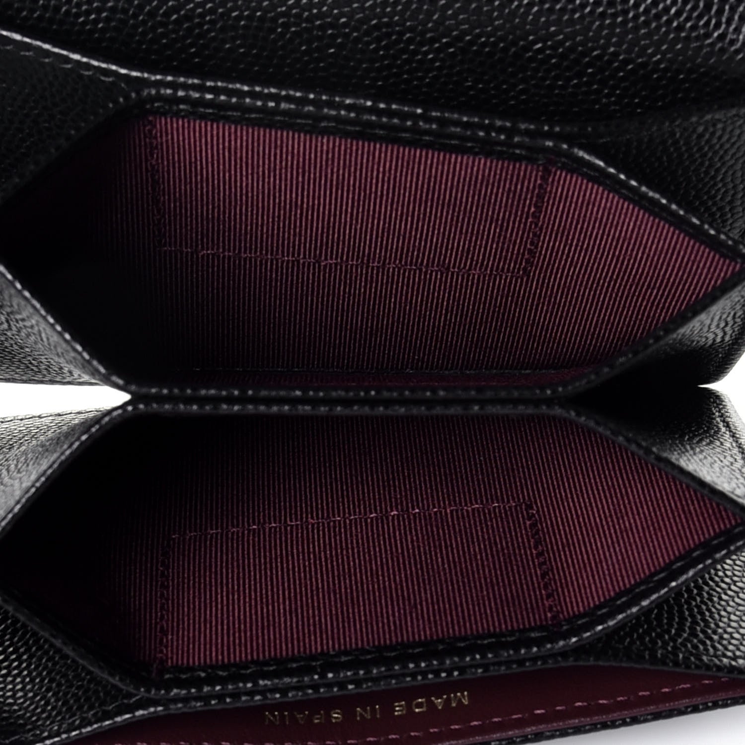 Chanel Caviar Quilted Flap Card Holder On Chain Black 5 of 9