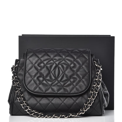 Chanel Caviar Quilted Timeless Accordion Flap Black 11 of 11