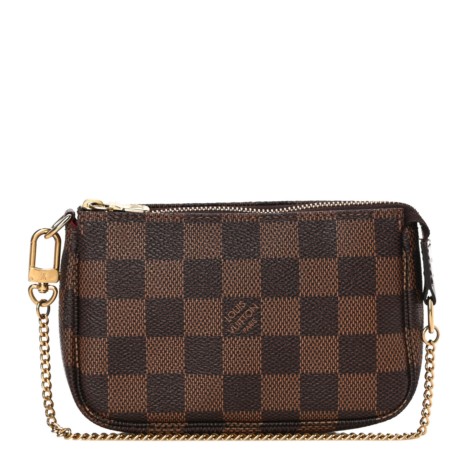 Louis Vuitton Damier Ebene Mini Pochette Accessories 1 of 11