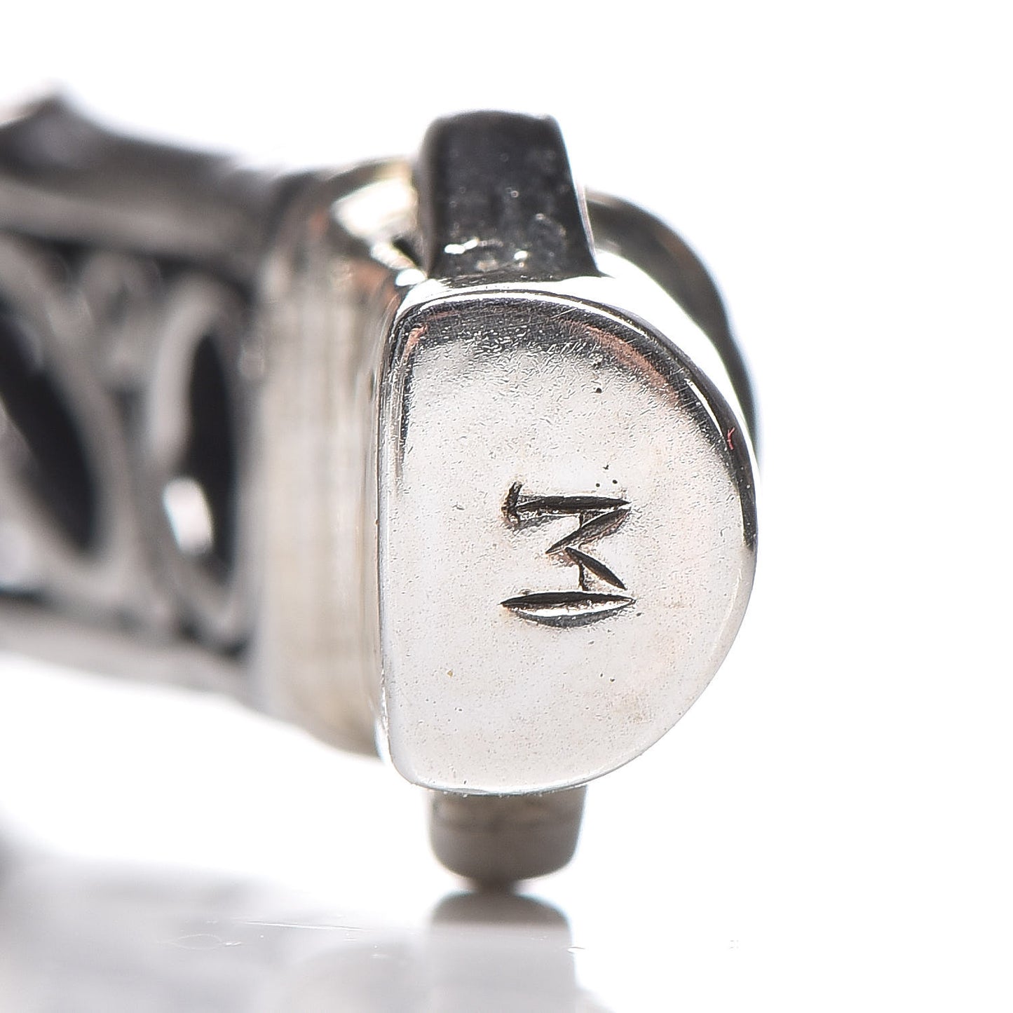 Sterling Silver Kali Hinged Bangle Bracelet