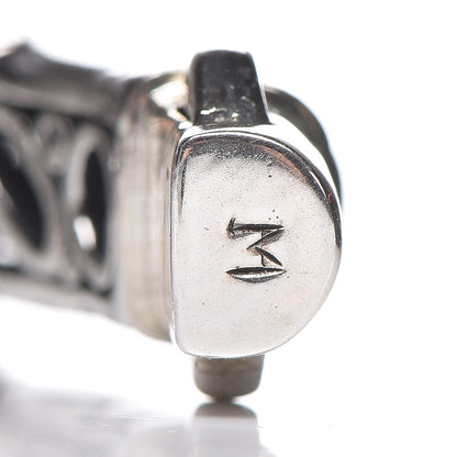 John Hardy Sterling Silver Kali Hinged Bangle Bracelet 6 of 7