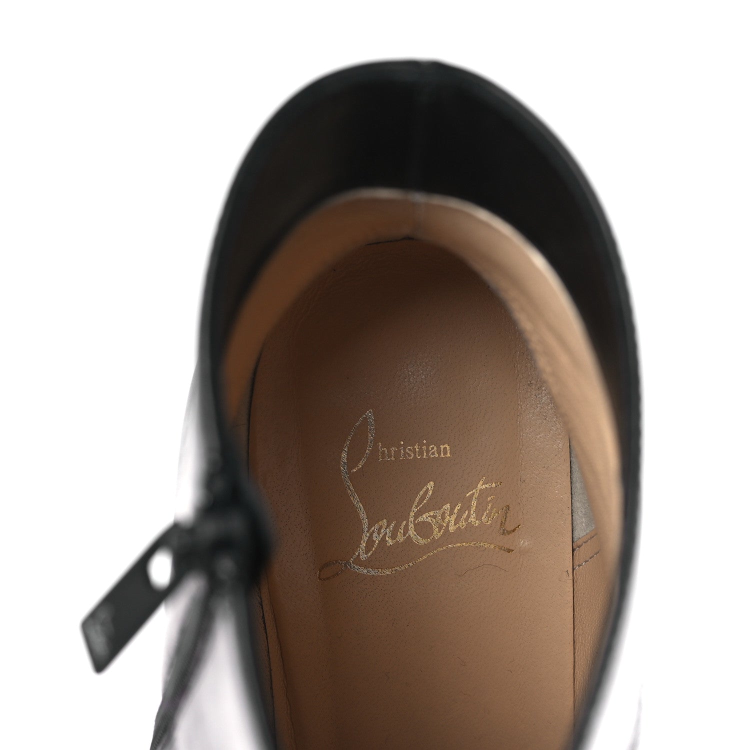 Christian Louboutin Calfskin Adoxa 70 Ankle Boots 37 Black 8 of 8