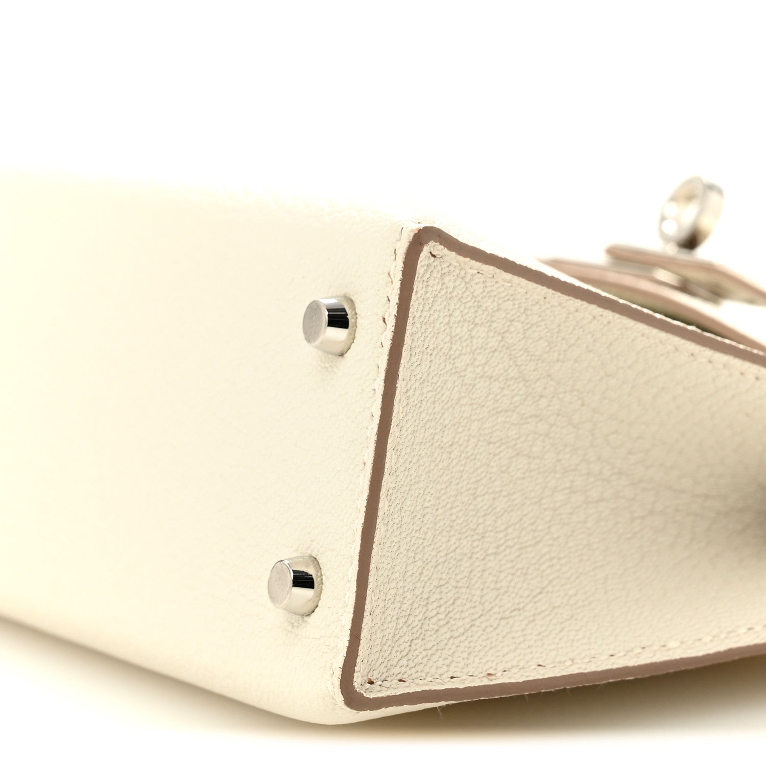 Hermes Chevre Mysore Mini Kelly Sellier 20 Mushroom 10 of 11