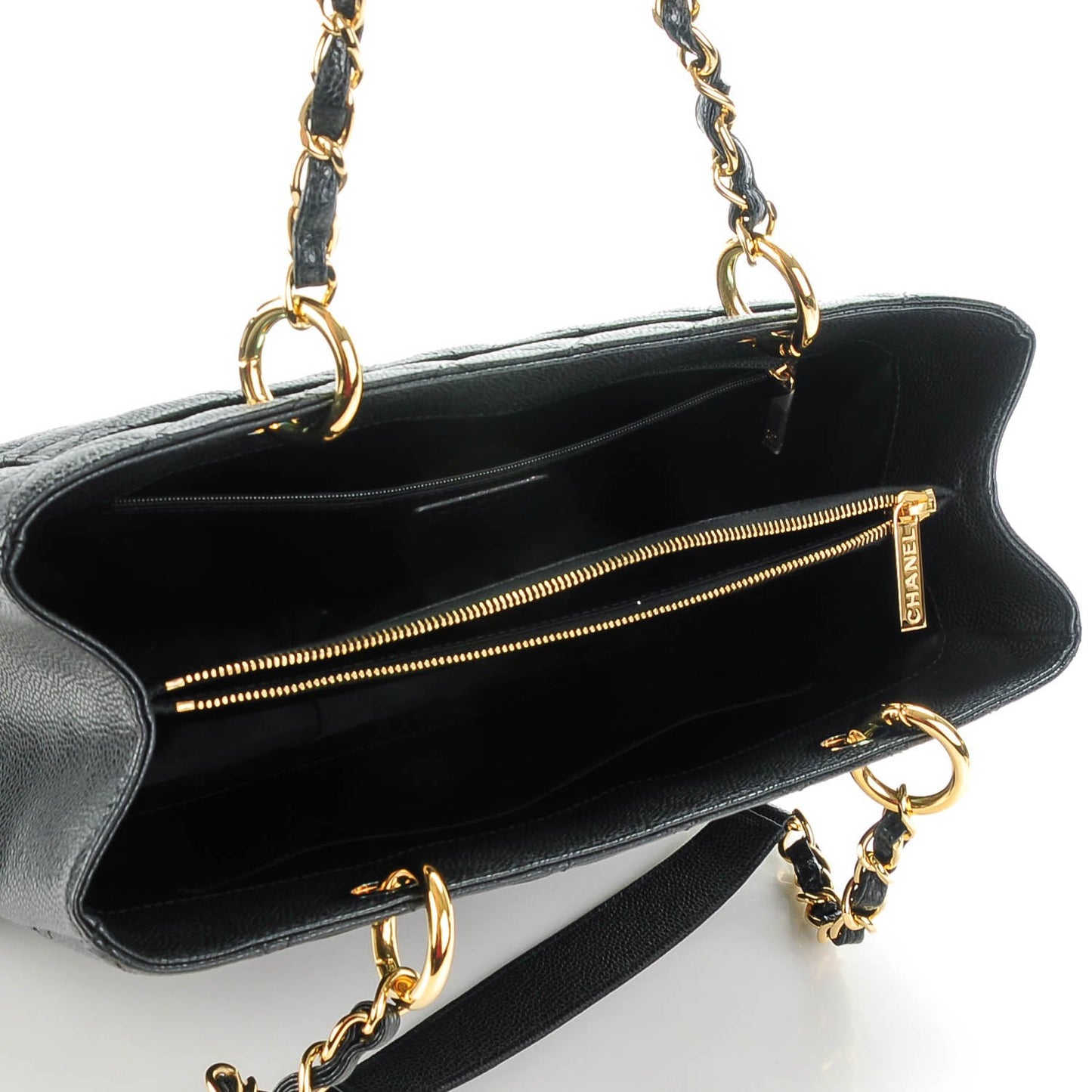 Caviar Grand Shopping Tote GST Black