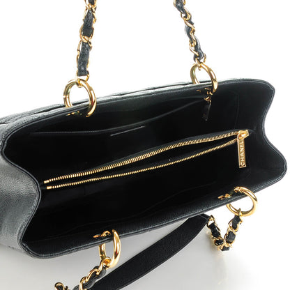 Chanel Caviar Grand Shopping Tote GST Black 5 of 7