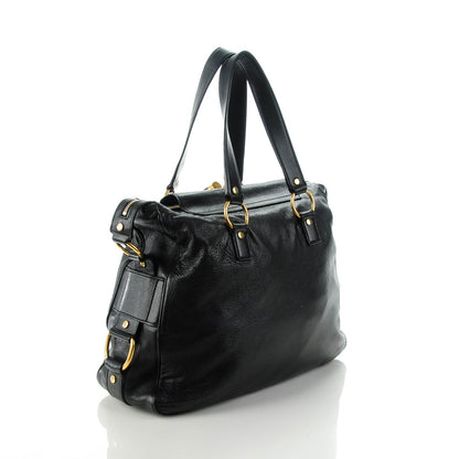 Saint Laurent Calfskin Muse Messenger Bag Black 3 of 7
