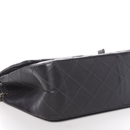 Chanel Aged Calfskin Quilted 2.55 Reissue 227 Flap Dark Grey 8 of 10