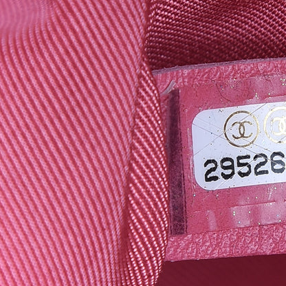 Chanel Lambskin Quilted Studded Camera Case Pink 7 of 9