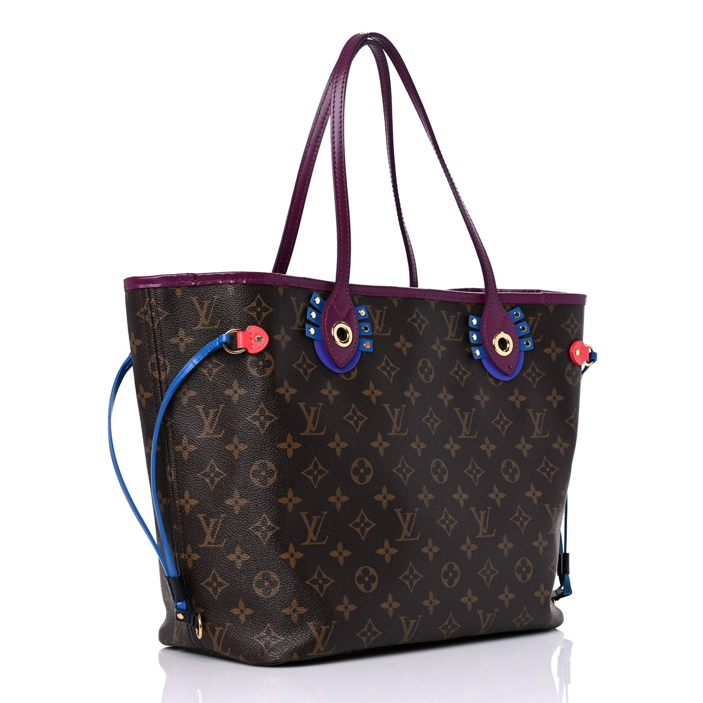Monogram Totem Neverfull MM Magenta