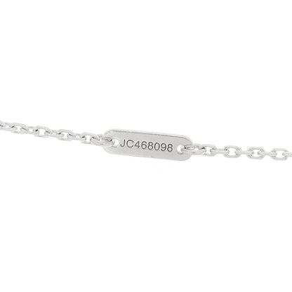 Van Cleef & Arpels 18K White Gold Diamond Mini Frivole Pendant Pave Necklace 4 of 6