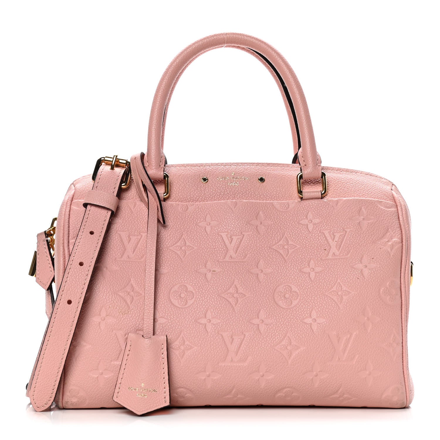 Louis Vuitton Empreinte Speedy Bandouliere 25 NM Rose Poudre 1 of 10